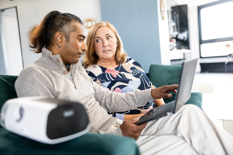 Obstructive sleep apnea in adults - sleeping patient (female) 1