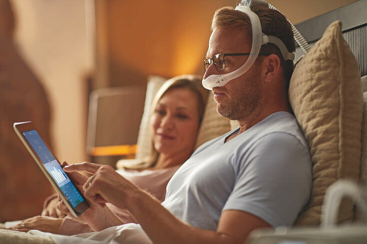 Cpap nasal pillows dreamwear top
